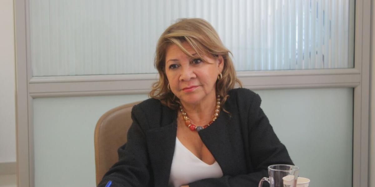 Doris Elisa Gordillo, secretaria de Educación en Santander