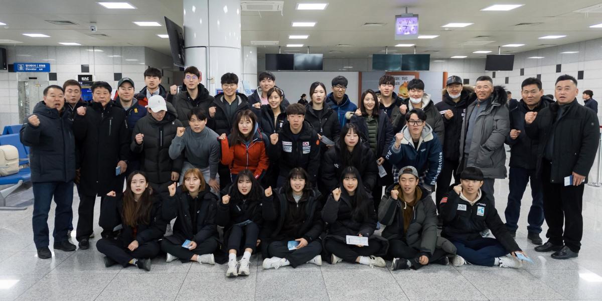 10 esquiadores y patinadores norcoreanos llegaron a Corea del Sur. Los Juegos Olímpicos de Invierno comenzarán el 9 de febrero.