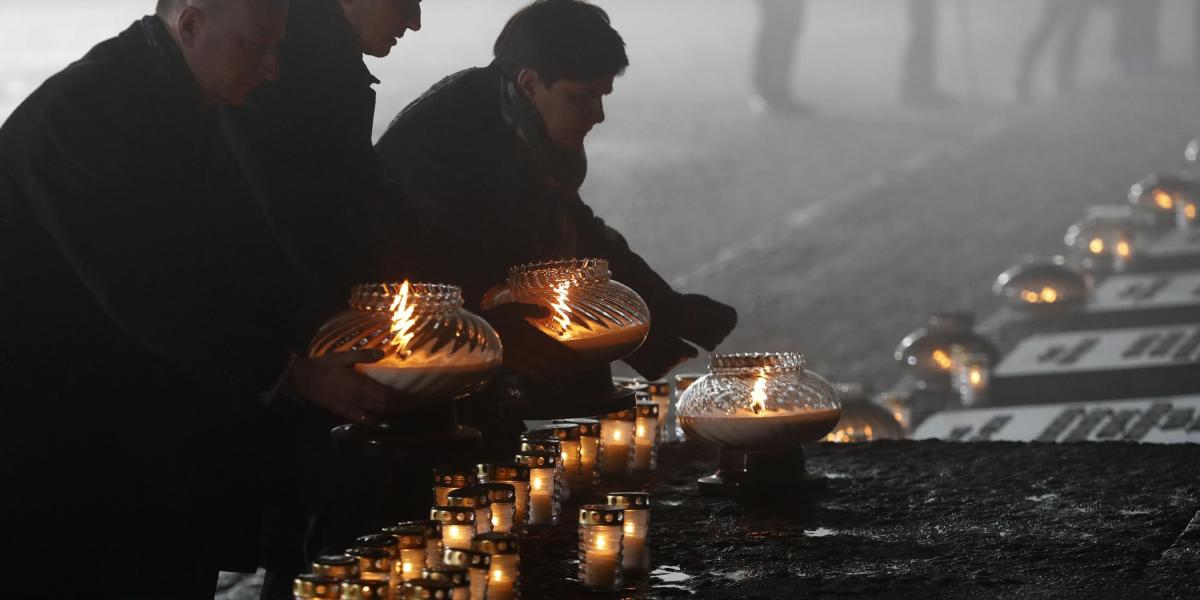El gobierno polaco homenajeó el mes pasado a las víctimas de Auschwitz.