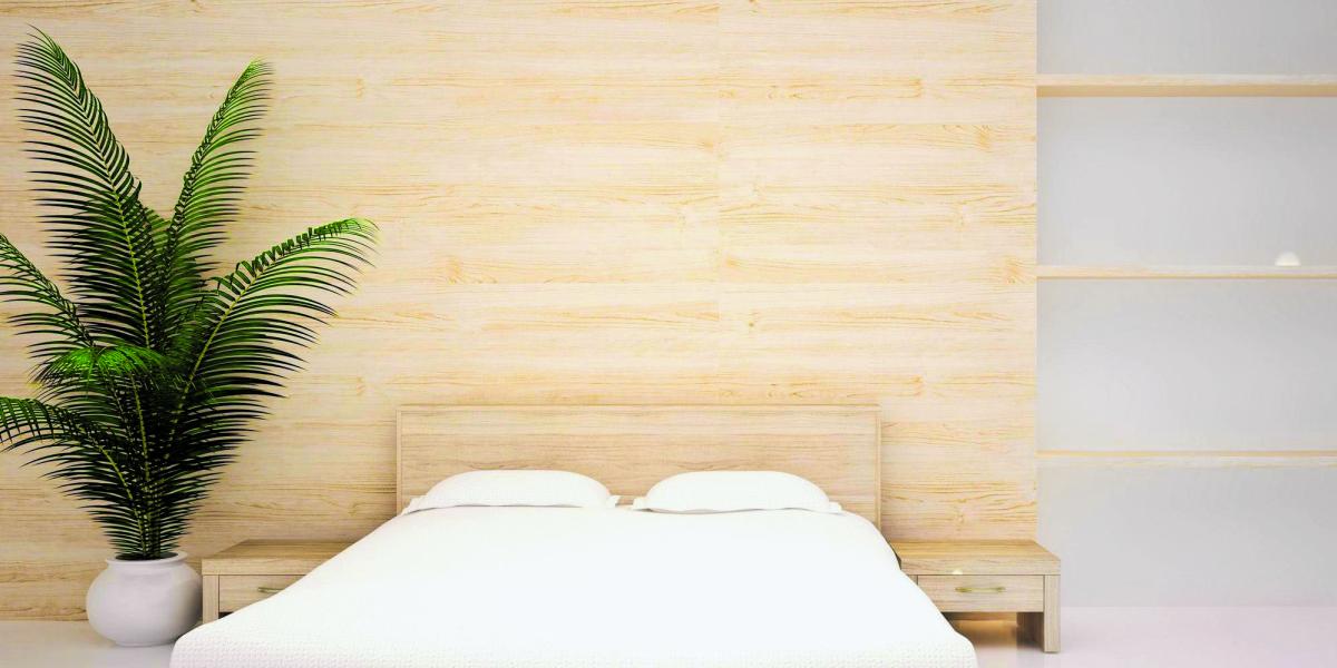 Los muebles casi a ras del suelo y los colores discretos del espacio son características del minimalismo japonés.
