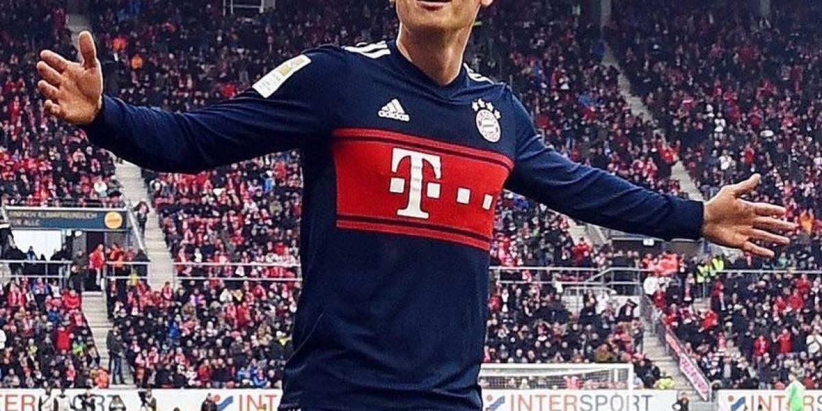 James Rodríguez figura con el Bayern Múnich.