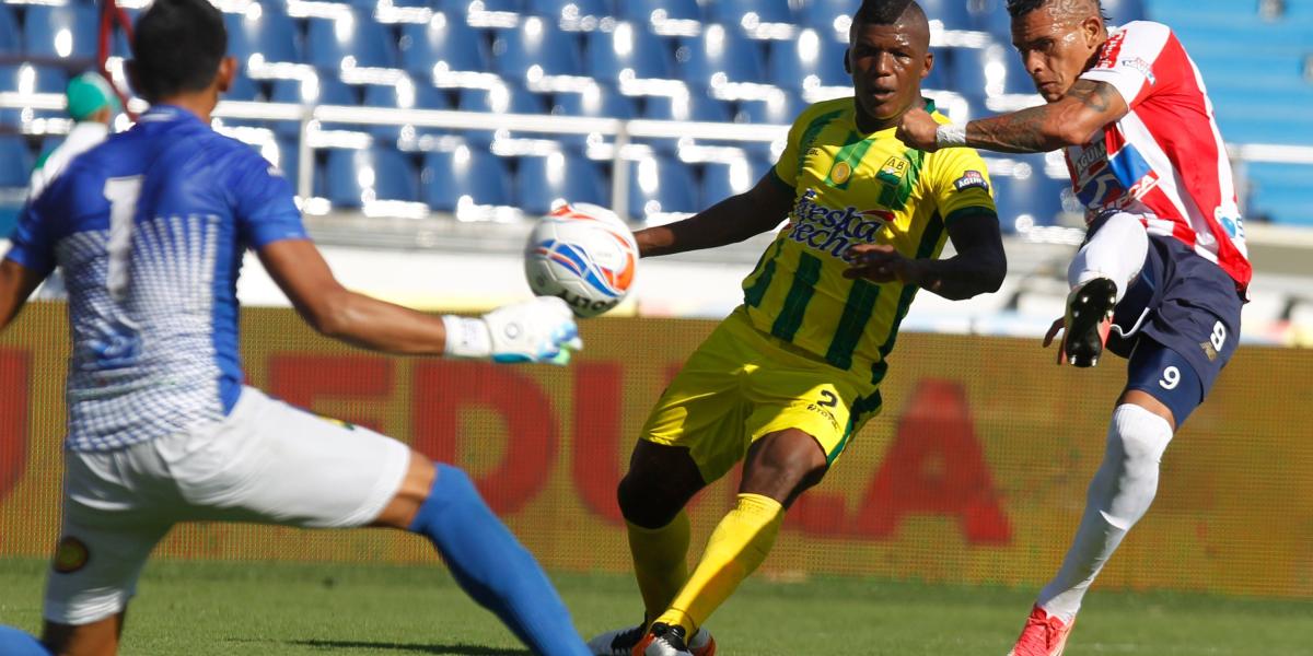 Junior derrotó 1-0 a Atlético Bucaramanga en la fecha 1 de la Liga colombiana I-2018.