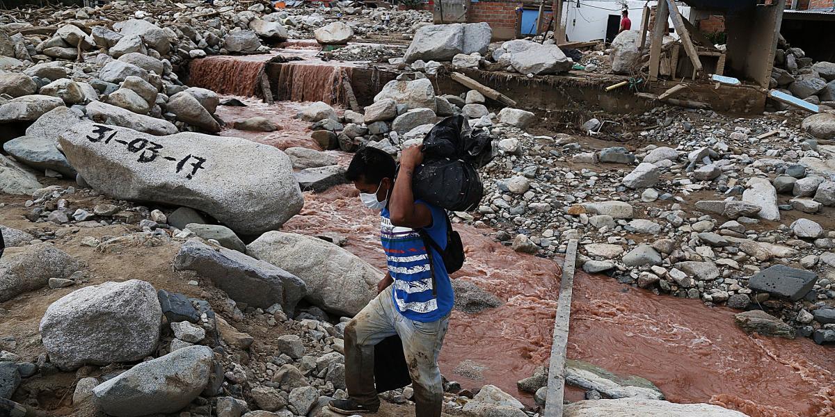 Uno de los casos más recientes de desastres en Colombia, el de Mocoa.