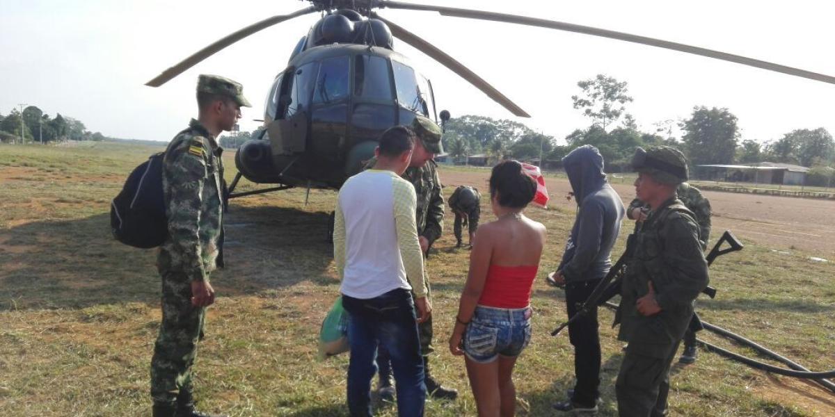 Cuatro integrantes de las disidencias de las Farc abandonaron las armas y se presentaron ante los militares en Guaviare