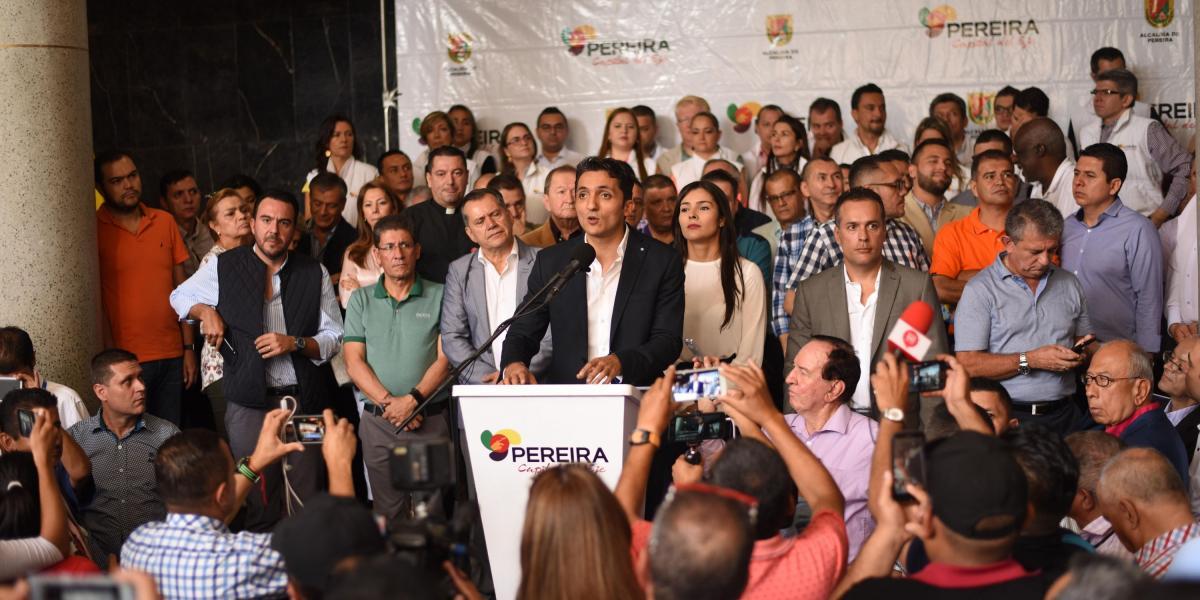 El alcalde de Pereira, Juan Pablo Gallo, ha sostenido que espera un fallo favorable "porque soy inocente".