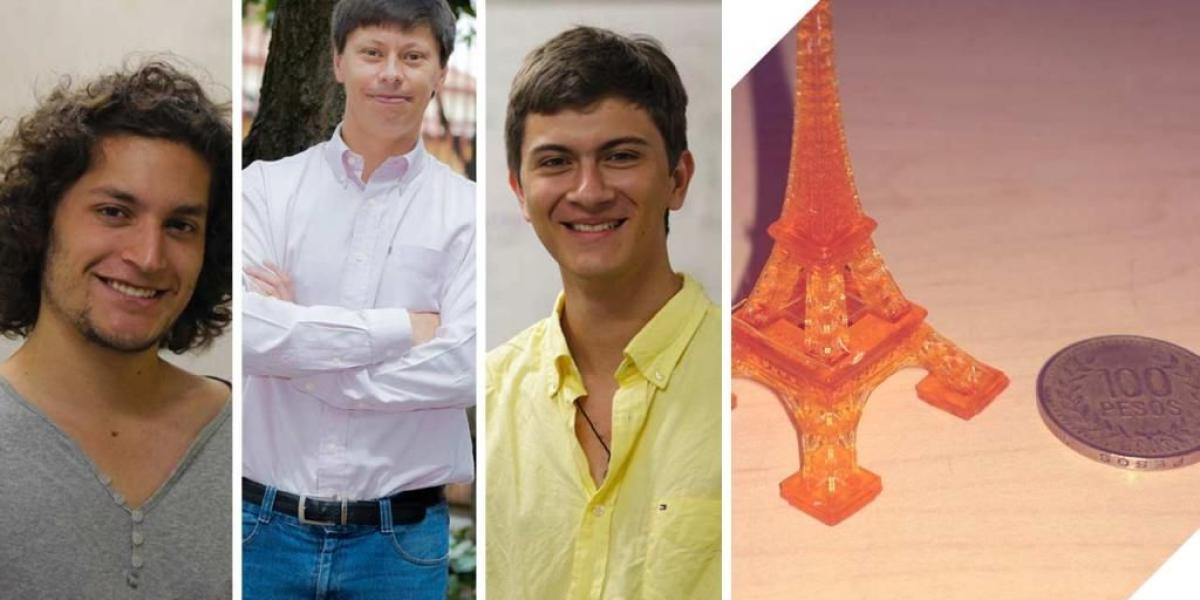 Estudiantes de la Universidad de los Andes reciben patente por crear una Impresora 3D.