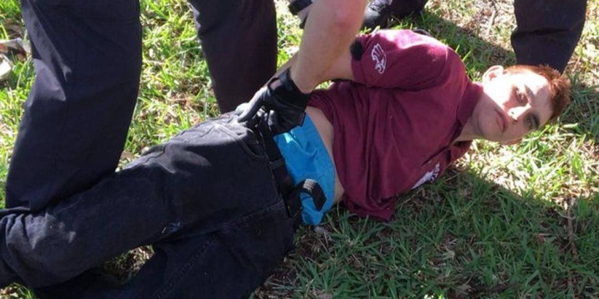 Nikolas Cruz fue detenido poco después de llevar a cabo el ataque en la secundaria de Parkland, Florida. (Foto: WPTV)