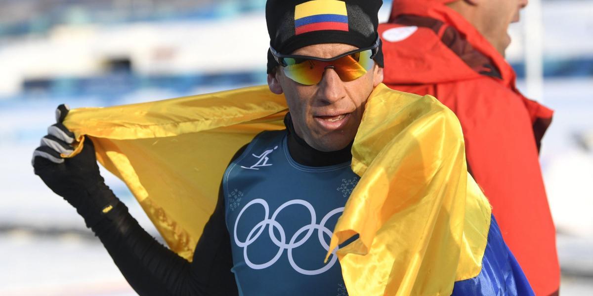Sebastian Uprimny, atleta colombiano.