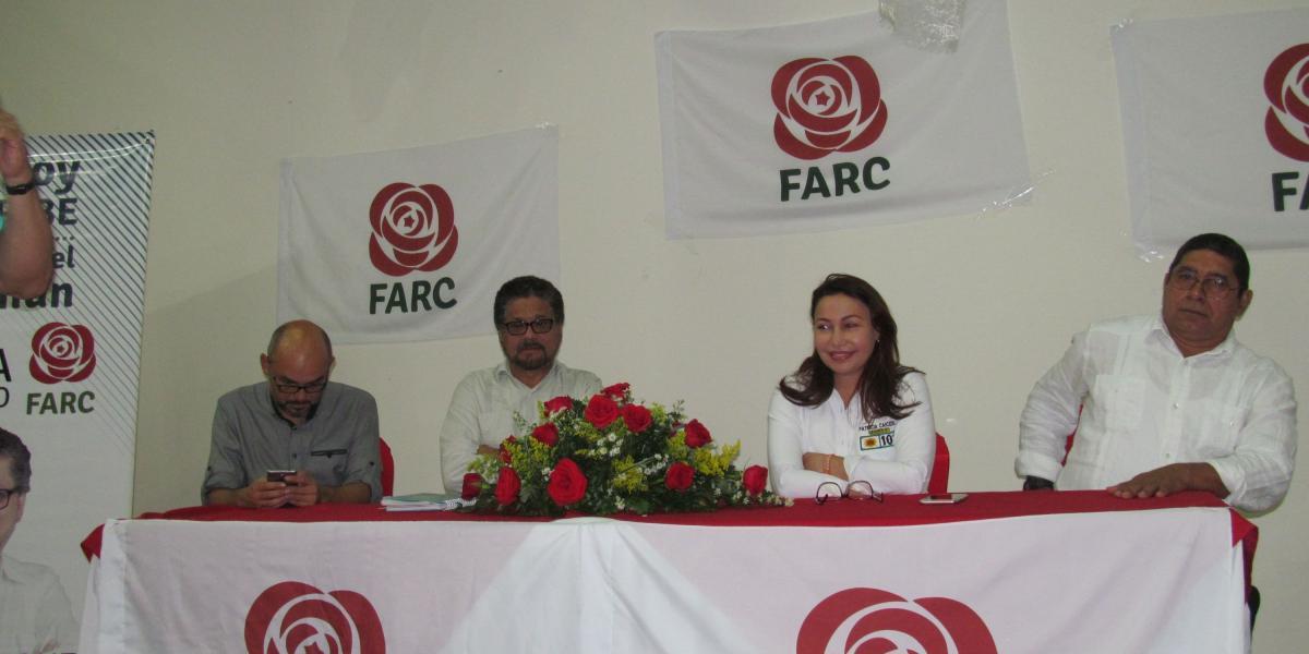 Iván Márquez hizo público el respaldo de las Farc a la candidata a la Cámara por el Magdalena, Patricia Caicedo Omar.