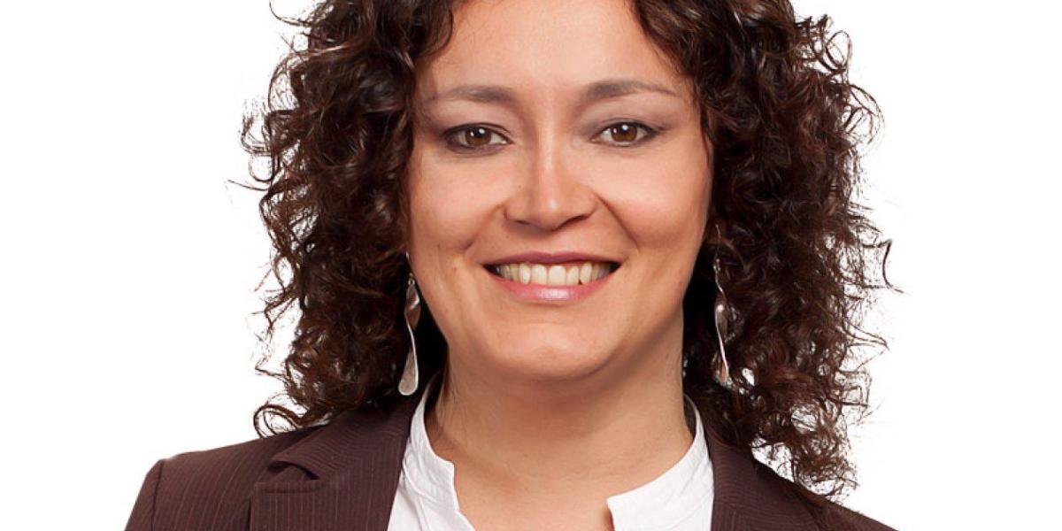 Angélica Lozano, candidata al Senado por Alianza Verde.