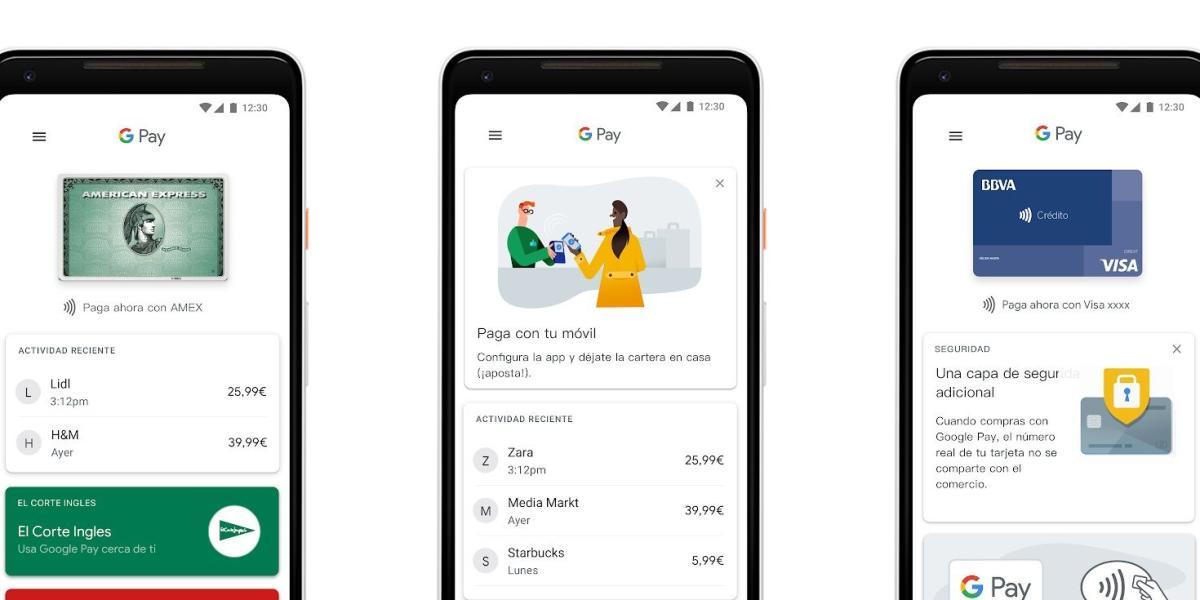 Google Pay compite con otros sistemas similares como Apple Pay.