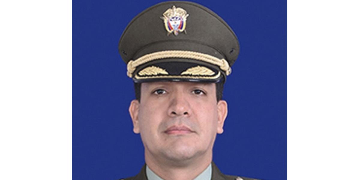 Ricardo Suárez Laguna, comandante de la Policía del Quindío.