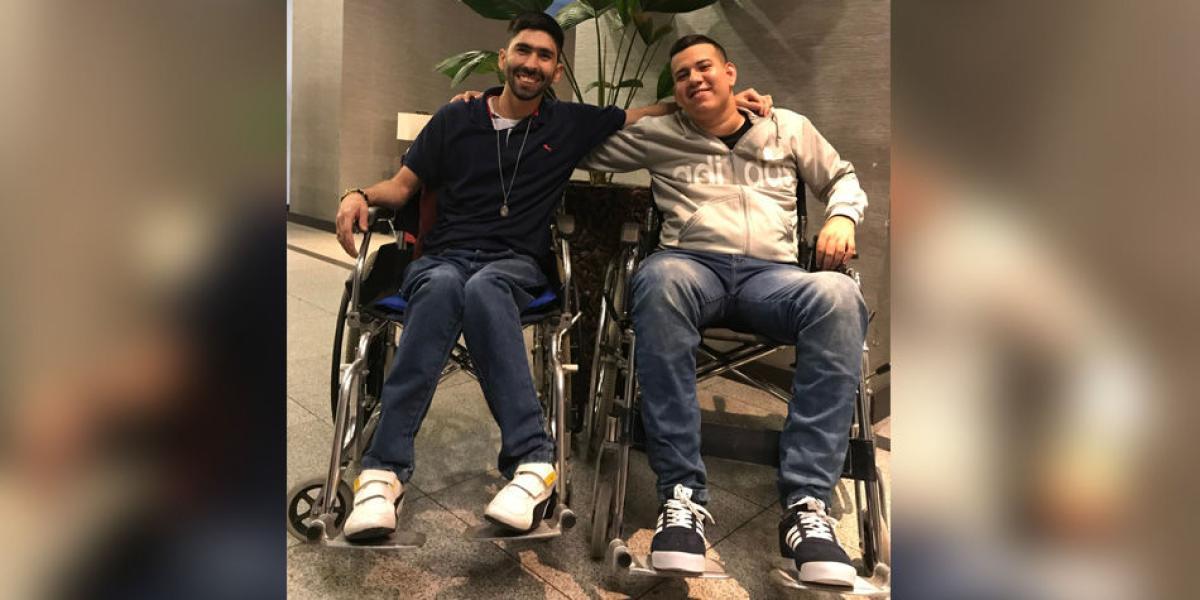 Yesid Ricardo Rueda y Benny Zurita Rolon participarán en Teletón 2018.