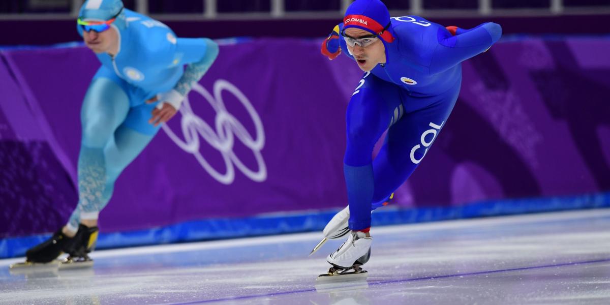 El colombiano Pedro Causil tomará parte este viernes en la prueba de los 1.000 metros de patinaje de velocidad en los Olímpicos de Invierno de Corea del Sur.