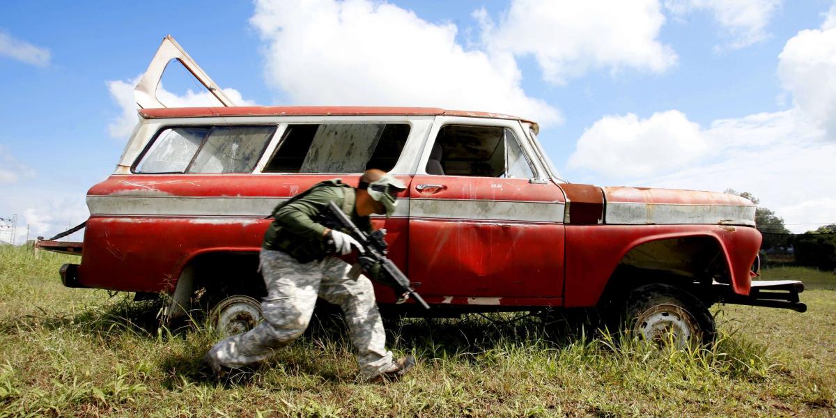 Lugares en Bogotá para practicar paintball