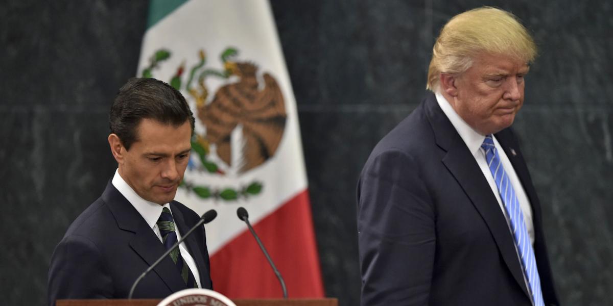Dos encuentros entre Peña Nieto y Trump se han visto frustrados por discusiones en torno a quién debe pagar el muro.