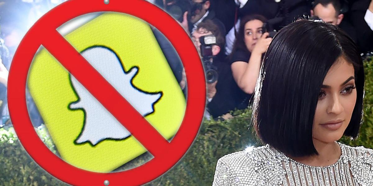 La celebridad estadounidense Kylie Jenner criticó con dureza el nuevo diseño de Snapchat.