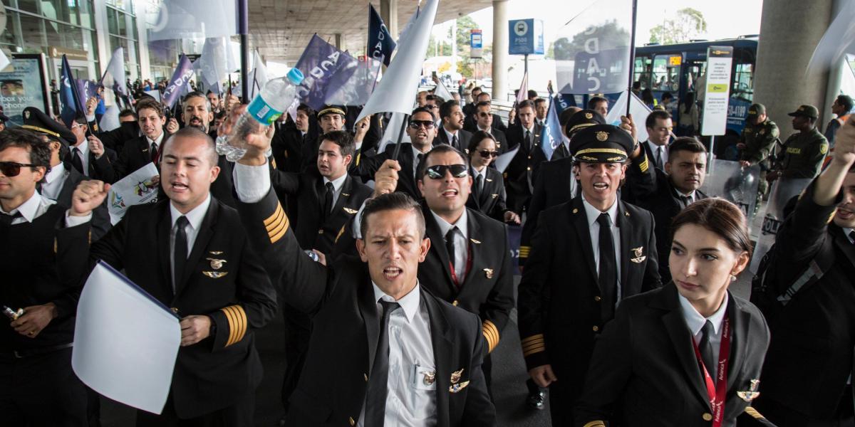 Ayer, Avianca comenzó a aplicar sanciones a los pilotos que participaron en la huelga del 2017.