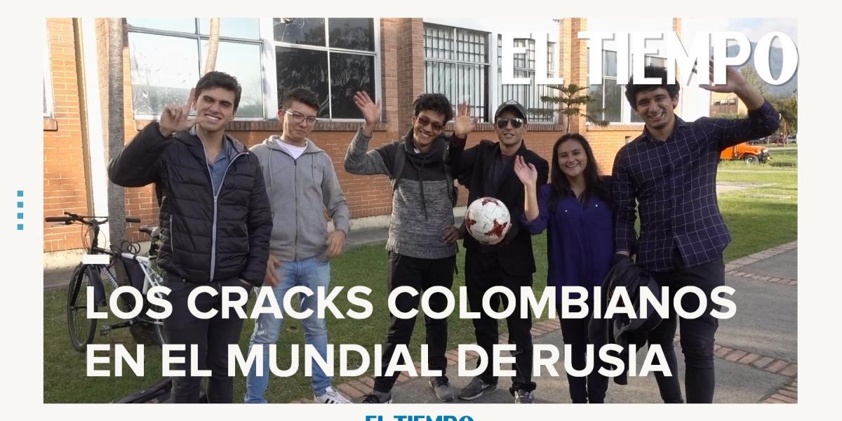 Los cracks colombianos en el mundial de Rusia
