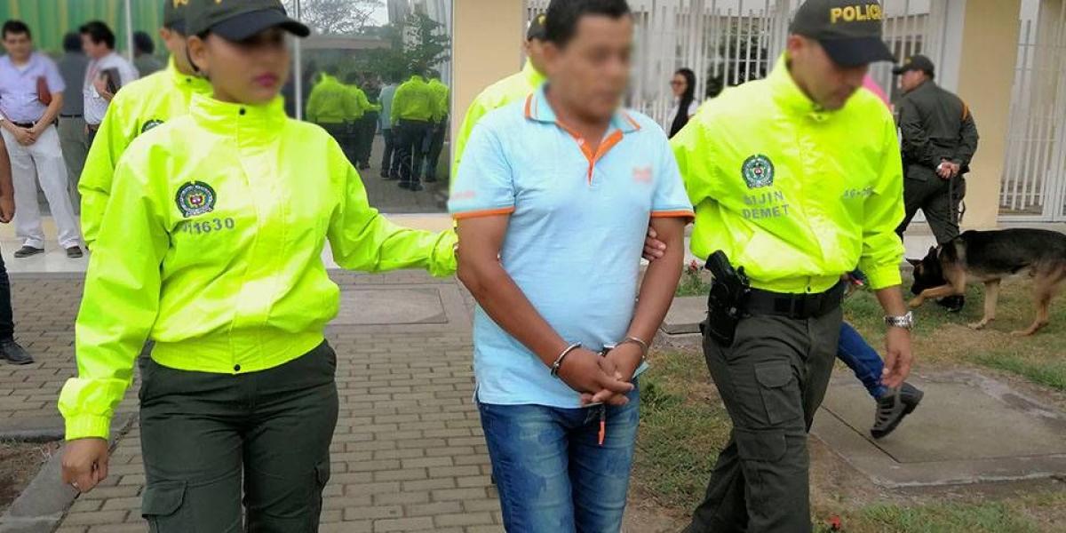 Alias Dairon fue capturado en el barrio Covisan de Villavicencio