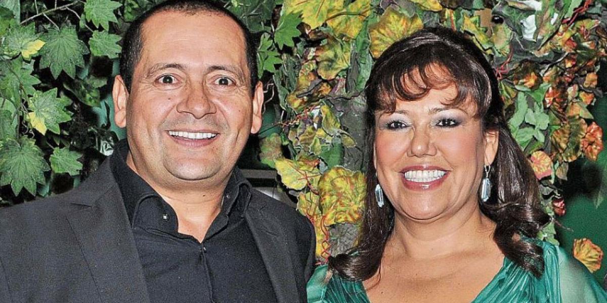 Los hermanos Jesús y Luz Mary Guerrero, en los 30 años de Servientrega en el 2012.