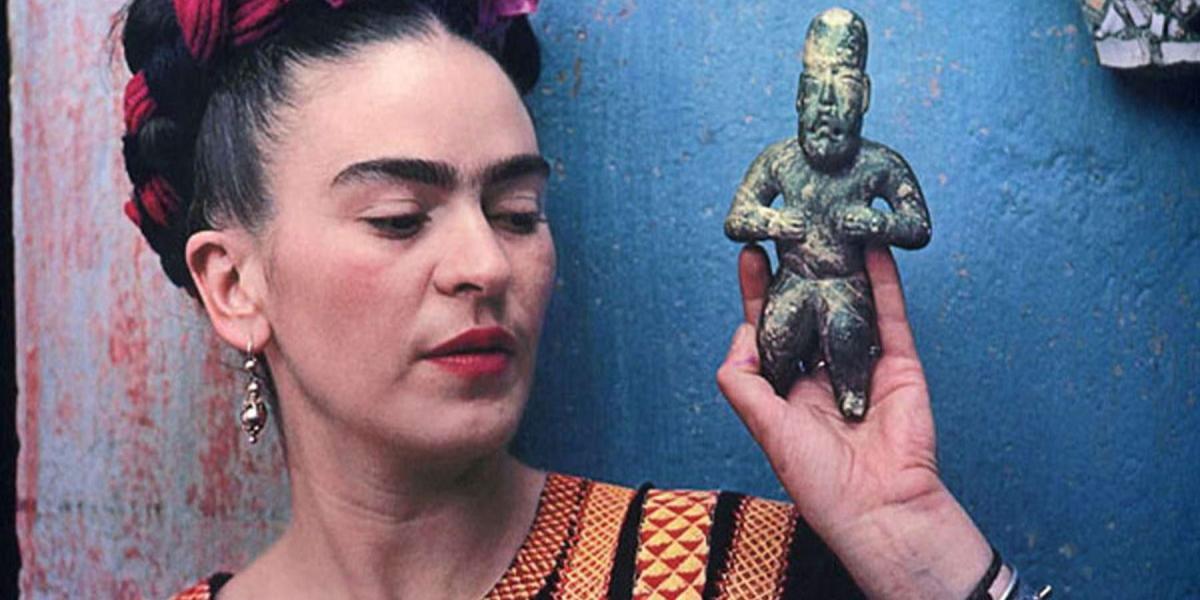 La artista Frida Kahlo nació en 1907 y murió en 1954.