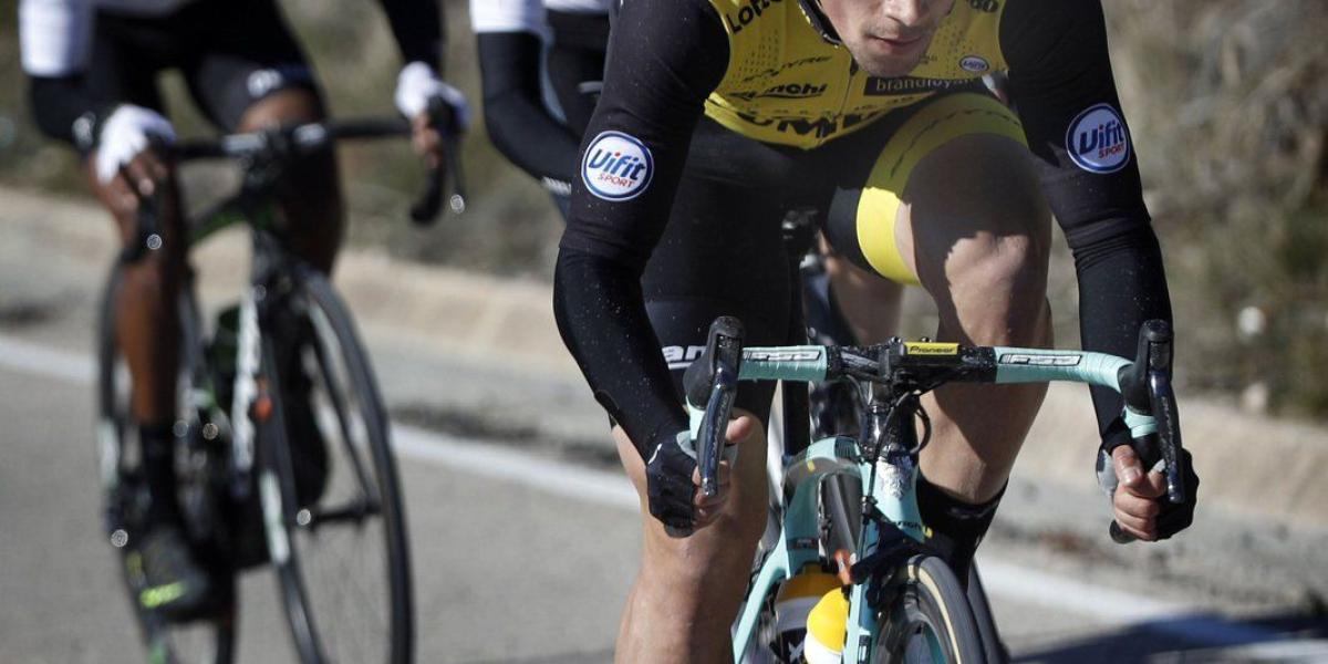 El pedalista Primoz Roglic se consagró en la tercera etapa de lña Tirreno Adriático.