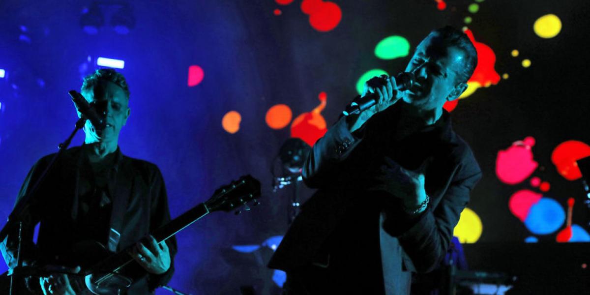 Martin Gore (izquierda) y Dave Gahan, durante un reciente concierto.