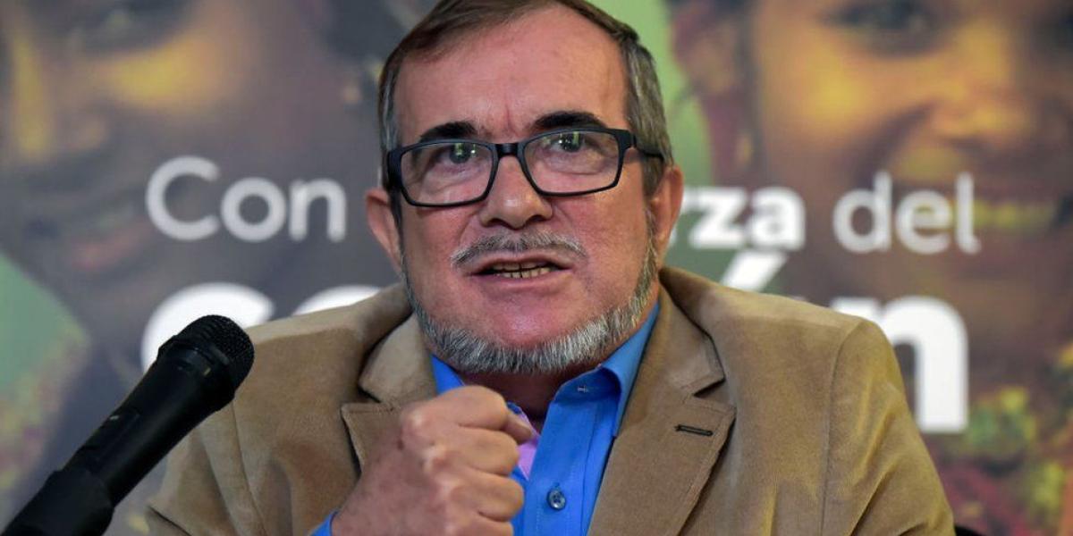 El candidato presidencial de las FARC, Rodrigo Londono Echeverri, alias "Timochenko", había denunciado la falta de garantías de seguridad durante su campaña.
