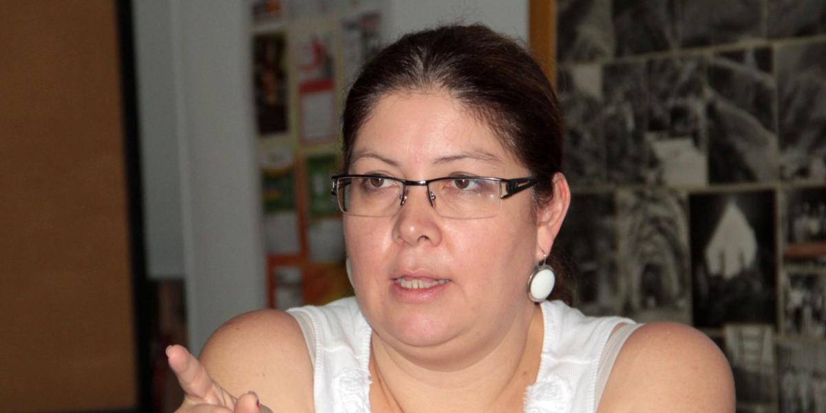 Alejandra Barrios, directora de la Misión de Observación Electoral.
