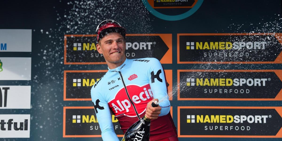 El alemán Marcel Kittel ajustó este lunes su segundo triunfo de etapa en la Tirreno Adriático.