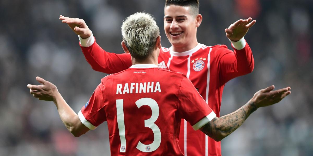 James Rodríguez reapareció en las canchas y tuvo una aceptable presentación en la victoria del su equipo (1-2), Bayern Múnich, sobre el Besitkas, en Estambul, en la Liga de Campeones.