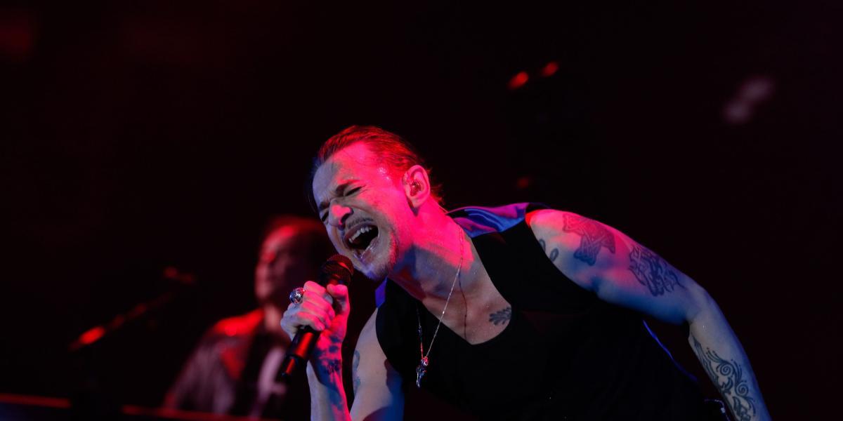 Concierto Depeche Mode en Bogotá, segunda presentación en Colombia de la mítica banda inglesa de rock.