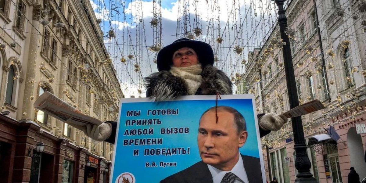 Según el Servicio Ruso de la BBC, ningún candidato tenía posibilidades de vencer a Putin.