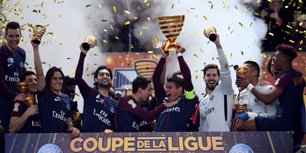 PSG se coronó campeón de la Copa de la Liga en Francia 2018.