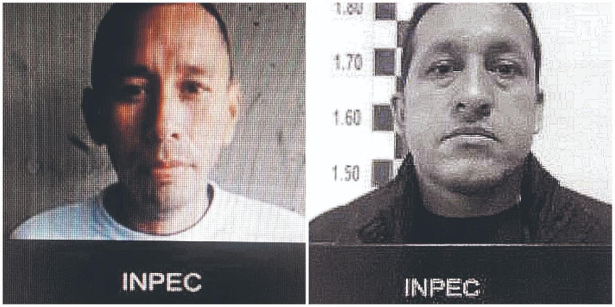 John Alejandro Gutiérrez Rincón (izq.) fue condenado por el secuestro y homicidio de dos ganaderos. Olmedo Vargas Padilla (der.) hizo parte del Frente 15 de las Farc y tenía en trámite su caso ante Justicia y Paz.