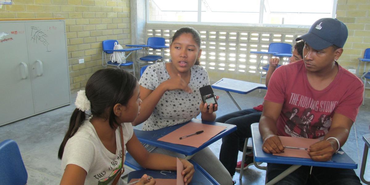 Las capacitaciones del 'Ciudadanitos' son los sábados en la Institución Educativa Distrital Pedagogico del Caribe, sede Ciudad Equidad.