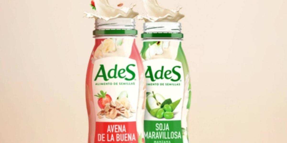 Bajo el nombre de AdeS se comercializará la bebida a base de vegetales, con y sin zumo.