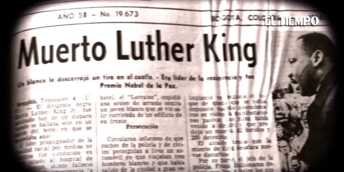 ¡Asesinan a Martin Luther King Jr!
