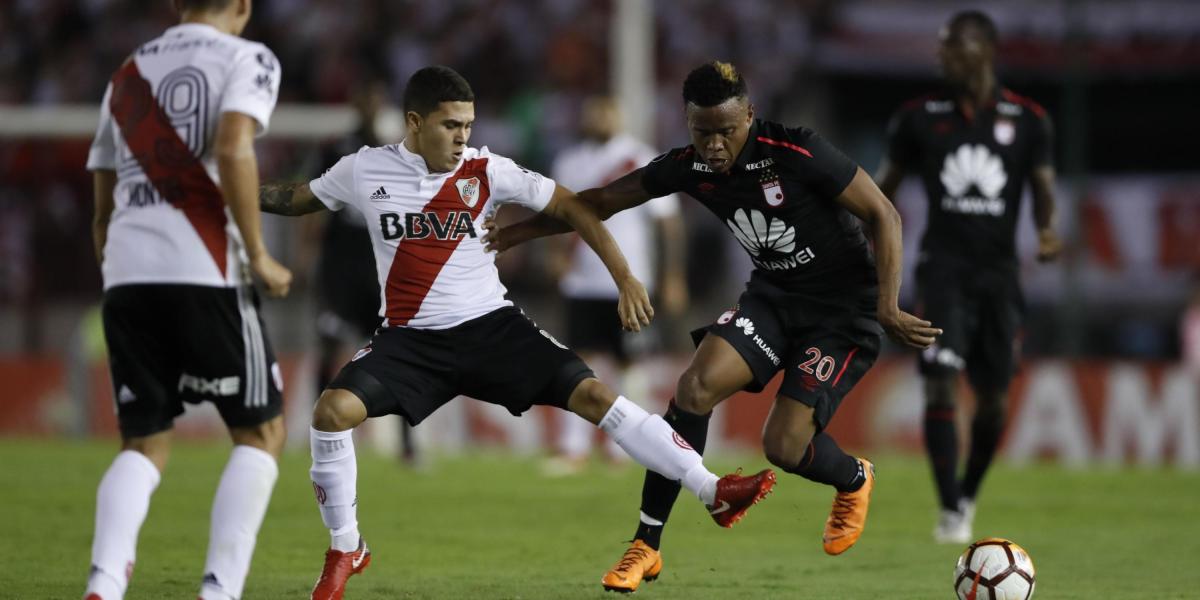 Santa Fe empató| 0-0 con River Plate, en juego de la Copa Libertadores.