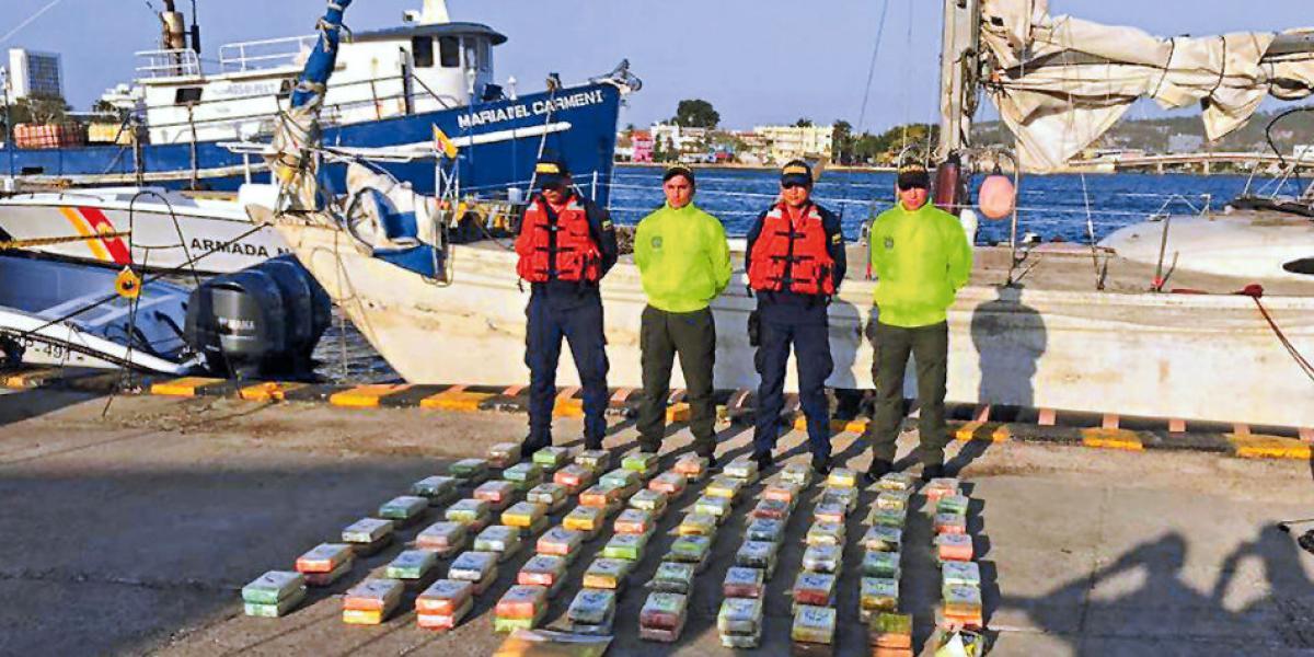 En cada nave la organización introducía entre 100 y 180 kilos de cocaína que era camuflada especialmente en la parte interna de los camarotes.
