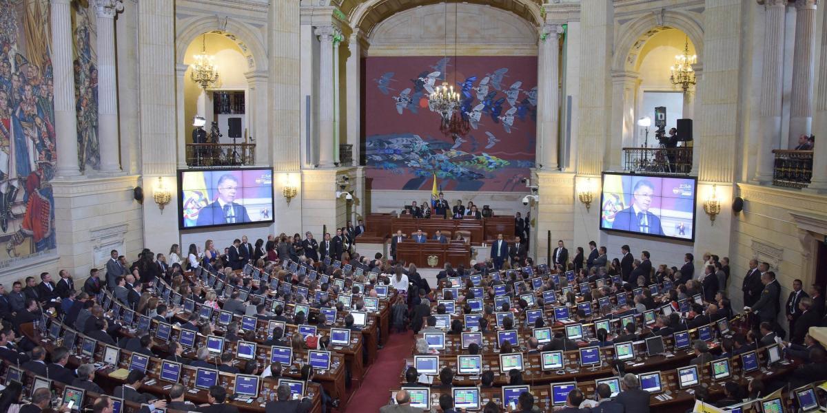 La radicación del proyecto de acto legislativo fue anunciada la semana pasada por el presidente del Congreso, Efraín Cepeda.