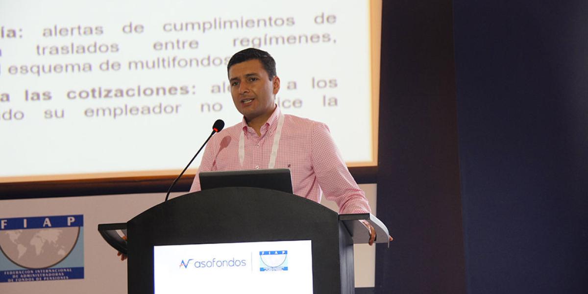 Jorge Castaño, superintendente Financiero, hizo la propuesta durante su intervención ayer en el XI Congreso de Asofondos que concluye hoy en Cartagena.