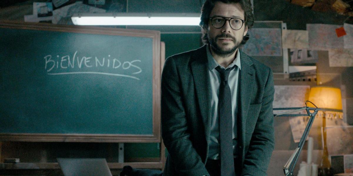 Álvaro Morte encarna a El Profesor en 'La Casa de Papel'.