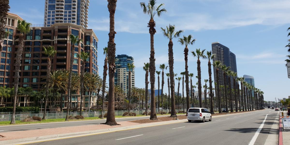 San Diego, California, EE. UU. Fotografía tomada con el S9 Plus
