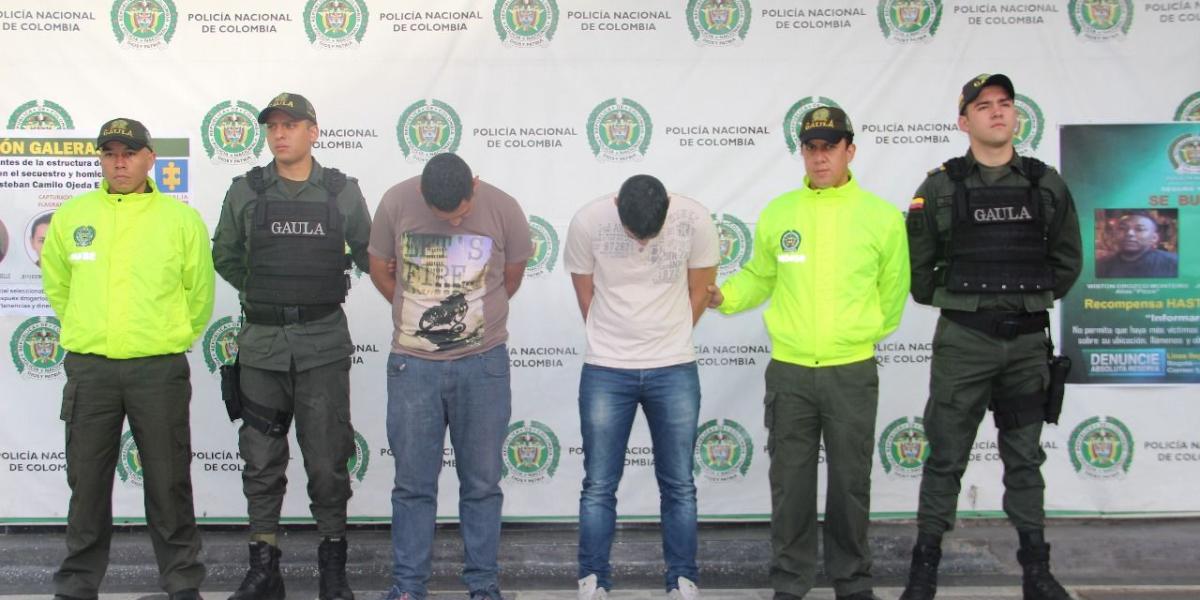 Estos son los señalados asesinos del subintendente Esteban Camilo Ojeda