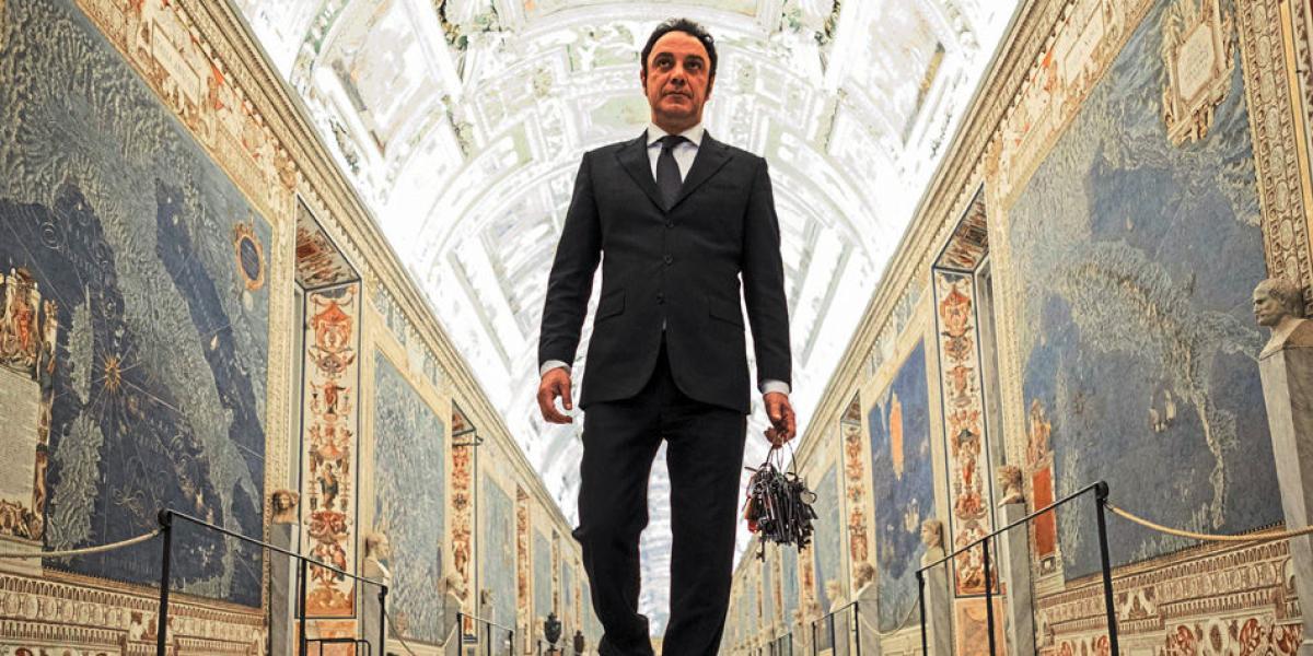 Crea, de 45 años, es el jefe de los 11 claveros encargados de custodiar las 2.797 llaves que abren todas las cerraduras de los Museos Vaticanos.