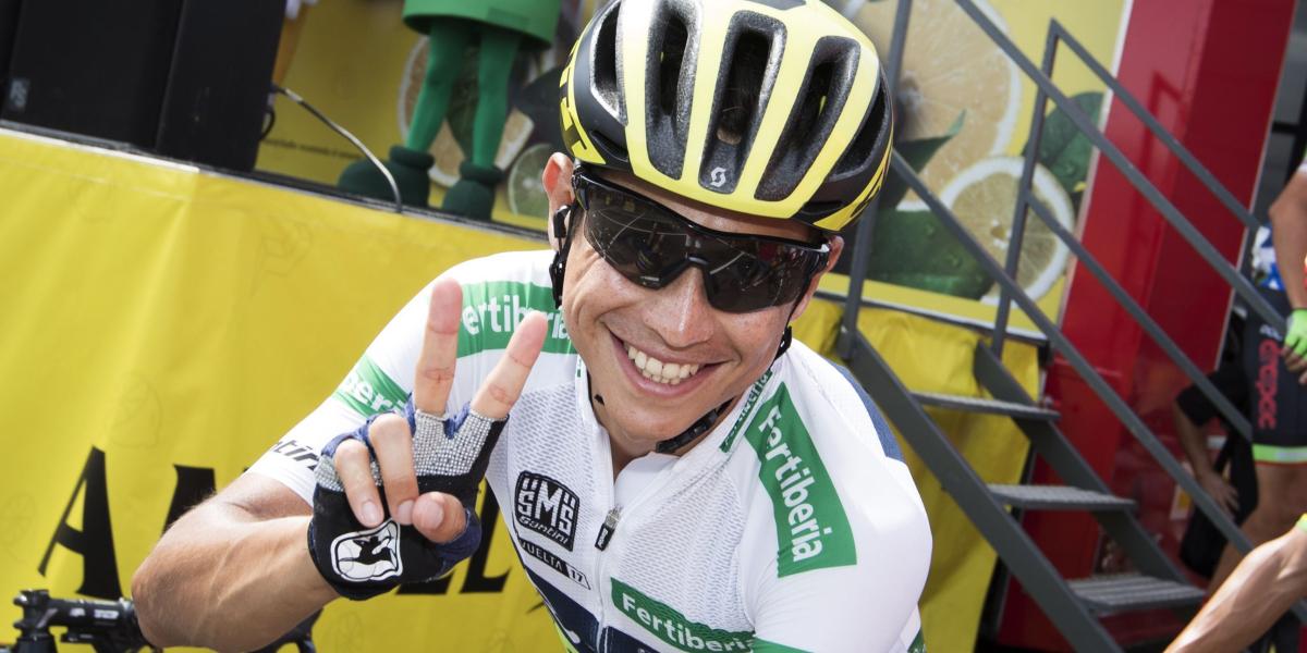 El colombiano Esteban Chaves tiene centrado el Giro de Italia como mayor objetivo de temporada.