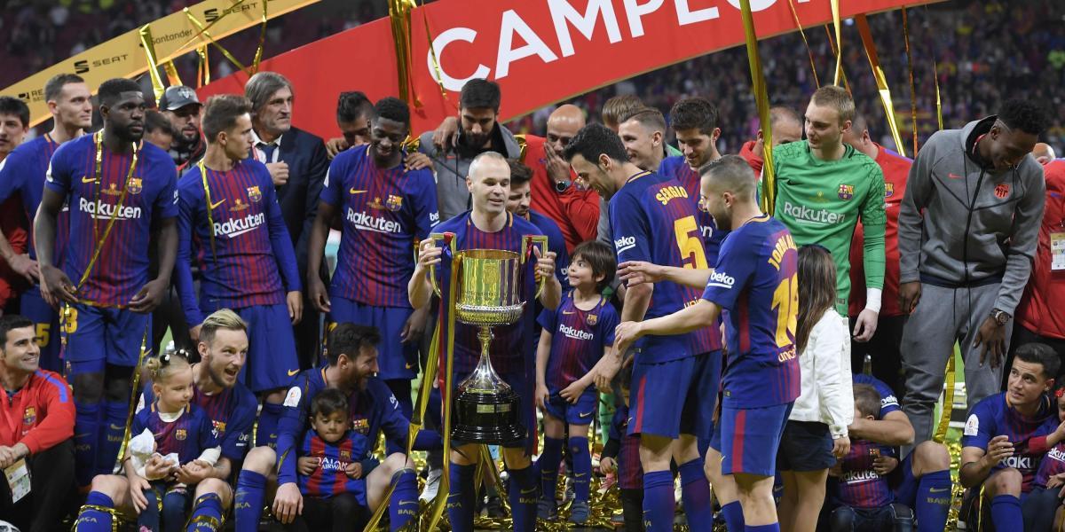 Barcelona es el campeón de la Copa del Rey 2018.