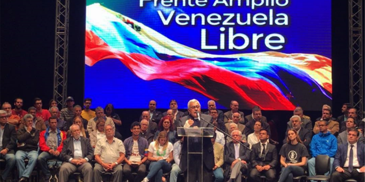 Este grupo opositor está conformado por, entre otros, chavistas desencantados por el gobierno en Venezuela de Nicolás Maduro